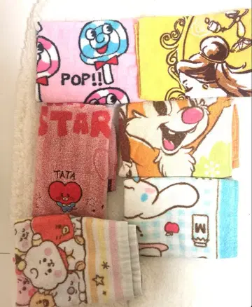 캐릭터 타월 세트