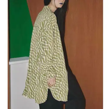 Geometric Over Shirts 투데이풀 올리브