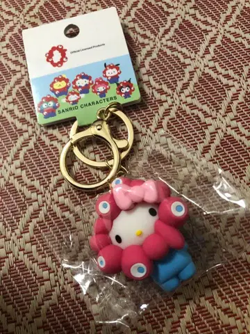 먀크먀크 키티 산리오 입체 키링 오사카 만박 미개봉 새상품