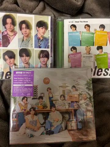 timelesz 레시피/ Steal The Show 3가지 형태 세트