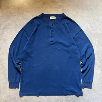 세인트 존스베이 헨리넥 싱글 스티치 롱 T