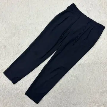 ZARA BASIC 이지 팬츠 네이비 S 심플 돌려입기