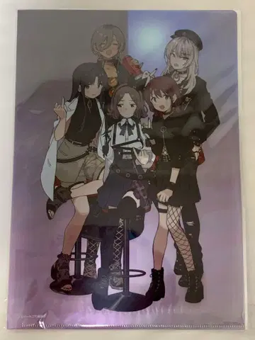 걸즈 밴드 클라이 신주쿠 마루이 한정판 클리어 파일 토게나시 토게아리