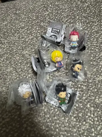 HUNTER x HUNTER 메지루시 액세서리 전 5종 컴프 세트 선착순