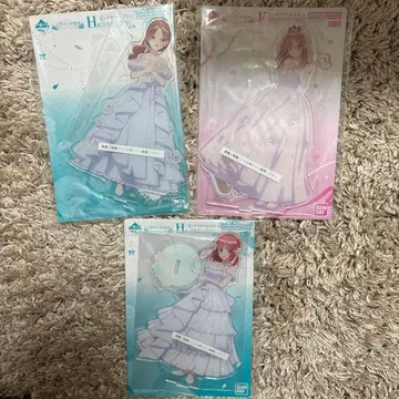 제일복권 5등분의 신부 F상 H상 아크릴 스탠드 미쿠 니노