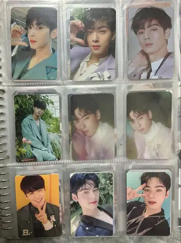 ASTRO 은우 트레이딩 카드 묶음 판매