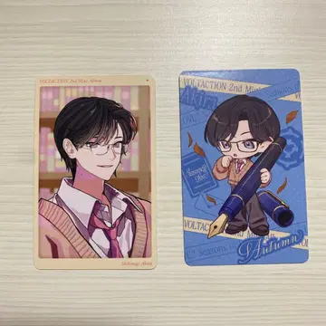 니지산지 VOLTACTION 앨범 특전 카드 사계절아키라