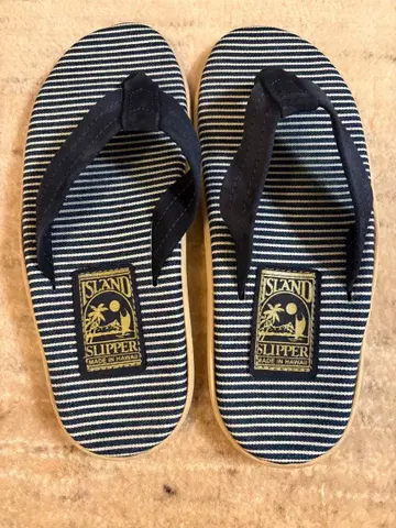 ISLAND SLIPPER 플립플랍 네이비 사이즈 8(26cm)