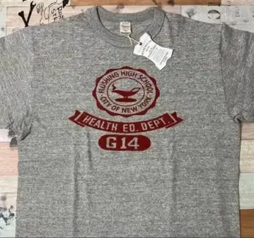 [ L ] 미사용품 웨어하우스 FLUSHING tee HGRAY tee