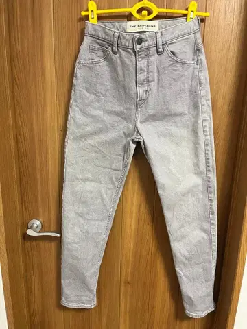 더 신즈 라이트 그레이 스키니 데님 32