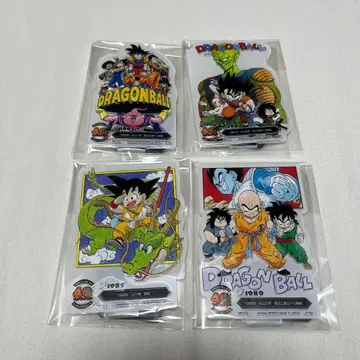 제일복권 드래곤볼 F상 아크릴 스탠드 4종 세트