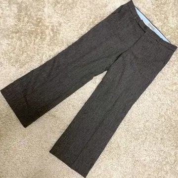 [ 고품질 ] HUMAN WOMAN 스트라이프 팬츠 LL 안감 부착