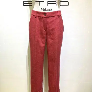 ETRO 슬랙스 팬츠 사이즈 42 울 100% 이탈리아제
