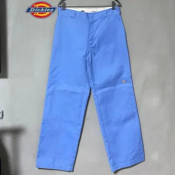 디키즈 더블니 W32 스카이블루 YKK 지퍼