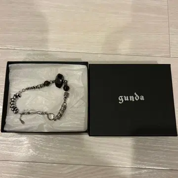 gunda 실버 팔찌 새상품