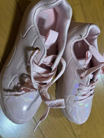 스케쳐스 스니커즈 22cm 핑크