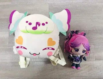 너와 아이돌 프리큐어 메챠모후굿토 봉제 인형 큐어 키스 세트