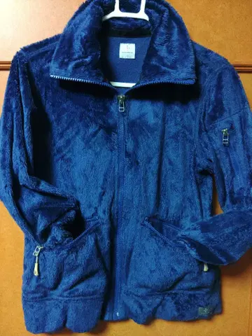 AXESQUIN 네이비 플리스 자켓