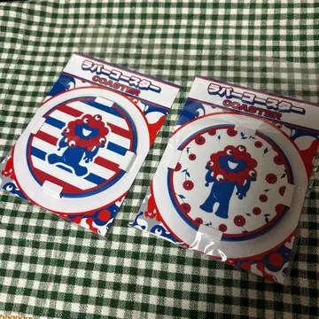 [ 단종 미개봉 새상품 ] 미야쿠미야쿠 러버 코스터 2개 세트