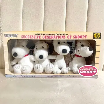 스누피 65주년 기념 역대 비니돌 세트