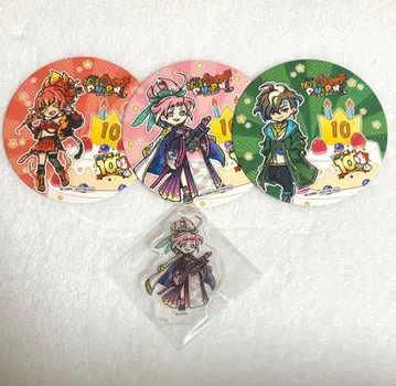 요괴워치 쁘니쁘니 카페 코스터 메라 시시노