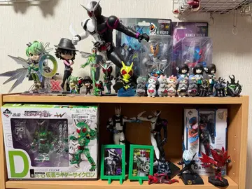 가면라이더 피규어 세트 더블 오즈 제로원 빌드 냥라이더