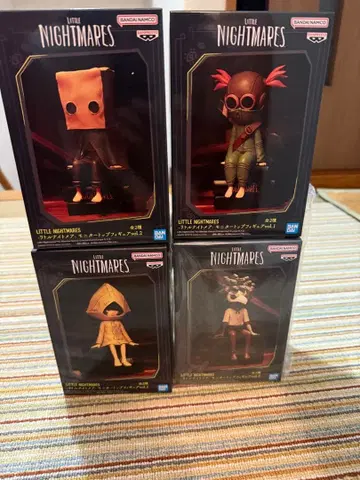 최신 리틀 나이트메어 피규어 4체 세트