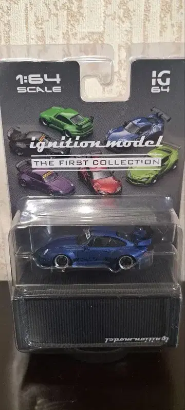 ignition model PORSCHE 993 1:64 파랑 미니카