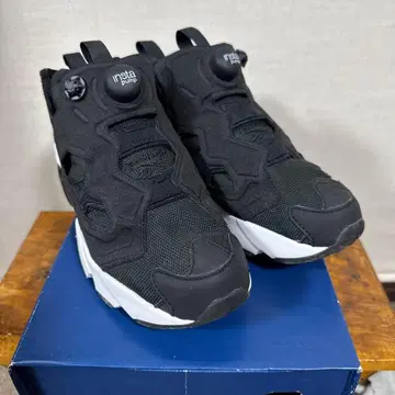 Reebok Instapump Fury 블랙 펌프 퓨리 25cm