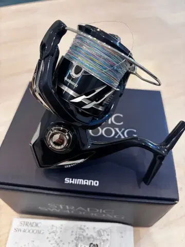 스트라딕 SW 4000XG 새상품급 PE 포함 세트 지깅 쇼어지깅