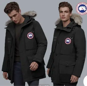 Canada Goose 블랙 다운 자켓