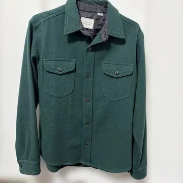 FREAK'S STORE 다크 그린 셔츠 자켓 M