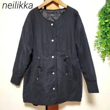neilikka 네이리ikka 퀼팅 자켓 블랙 블랙