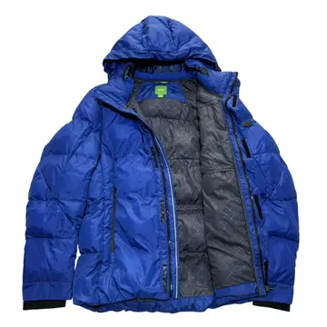 HUGO BOSS 휴고보스 다운 타입 충전솜 자켓 블루 L