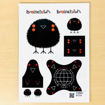 초레어 키쿠치 히데아키 brainchild's HIDEBO 스티커