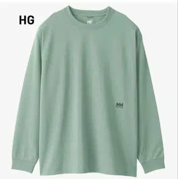 HELLY HANSEN 남성용 긴팔 티셔츠 롱슬리브 원포인트 티