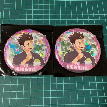 하이큐 위크 홀로 캔뱃지 유카타 니시노야 유우