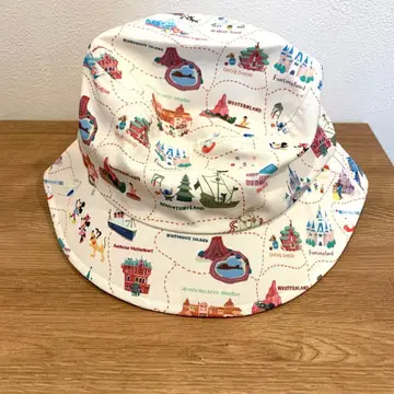 디즈니랜드 지도 디자인 버킷햇