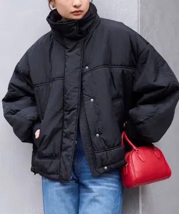 MONO-MART 발수 숏 기장 충전솜 몬스터 블루종