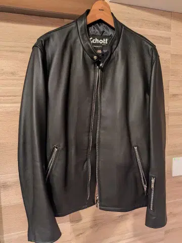 새상품급 레어 사이즈 SOPHNET x Schott 양가죽 라이더스