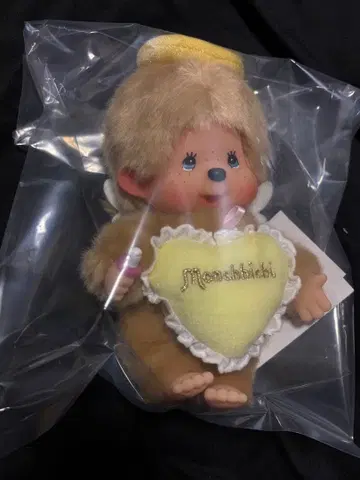 세키구치 몽치치 러브 해피 엔젤 남아 S 사이즈 봉제 인형