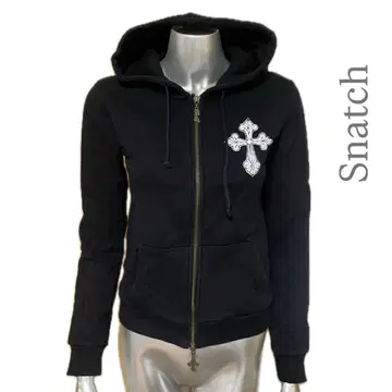 Snatch 스내치 십자가 크로스 집업 후드티
