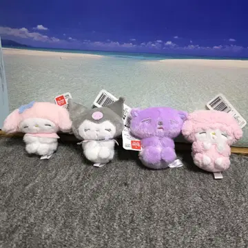 산리오 마이멜로디 쿠로미 잠옷 마스코트 전종 세트