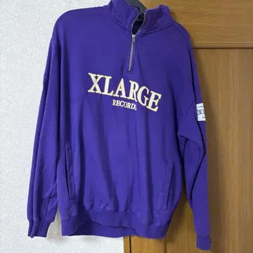 XLARGE 하프 지퍼