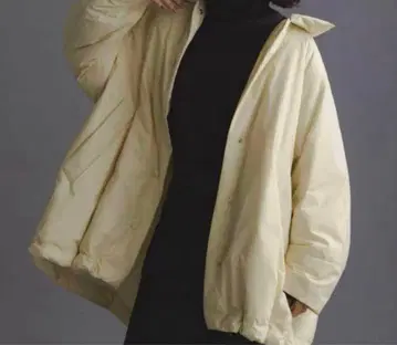 NANO universe (나노 유니버스) 미들 기장 백 턱 코트