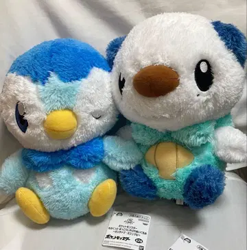 포켓몬스터 모후굿토 호코리 이야사레 봉제 인형 팽도리 물오리