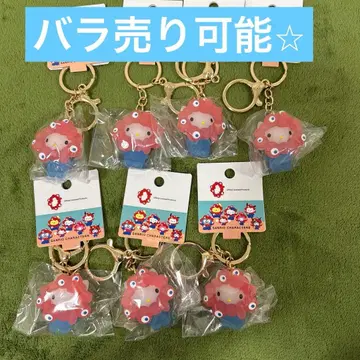 클리어 컬러 키티 미야쿠미야쿠 산리오 키링
