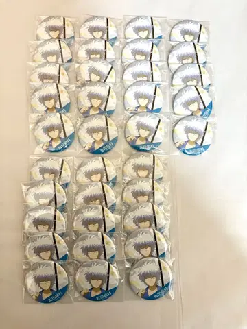 은혼 THE FINAL 캔뱃지 사카타 긴토키 유년기 쇼카손주쿠