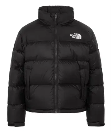 THE NORTH FACE 블랙 다운 자켓 숏 눕시