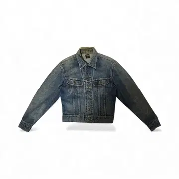 60s Lee 101j 사이즈 38 USA제 사각 블랙 택 버튼 뒤 E